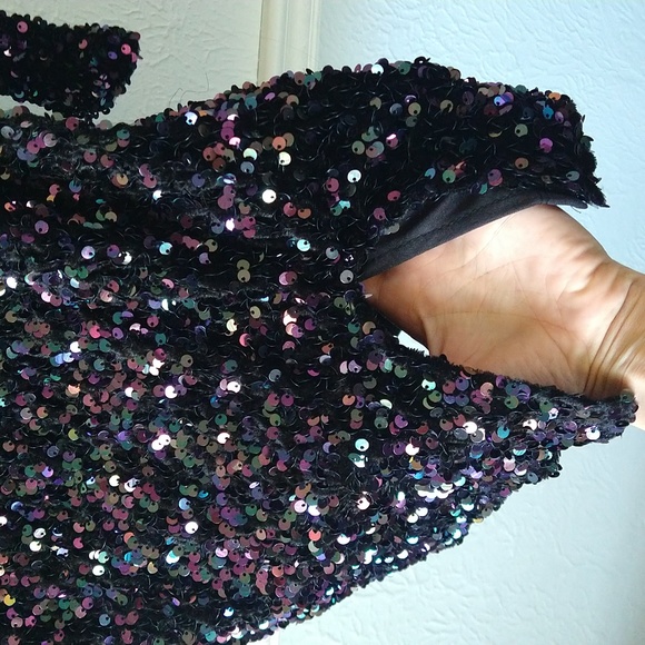 *NEW Crystal Sky sequin Dress size M - Picture 2 of 8
